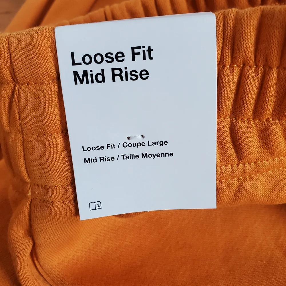 Nike sportswear essential collection fleece womens jogger orange - Picture 3 of 4